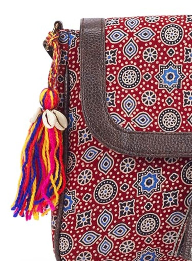 NEPRI Printed Sling Bag | Crossbody Bags for Women Girls | Women's Handbags | Stylish | Vegan Leather Bag | Travel & Office Use | Purse and Wallet | WSL-013-25 - Image 5